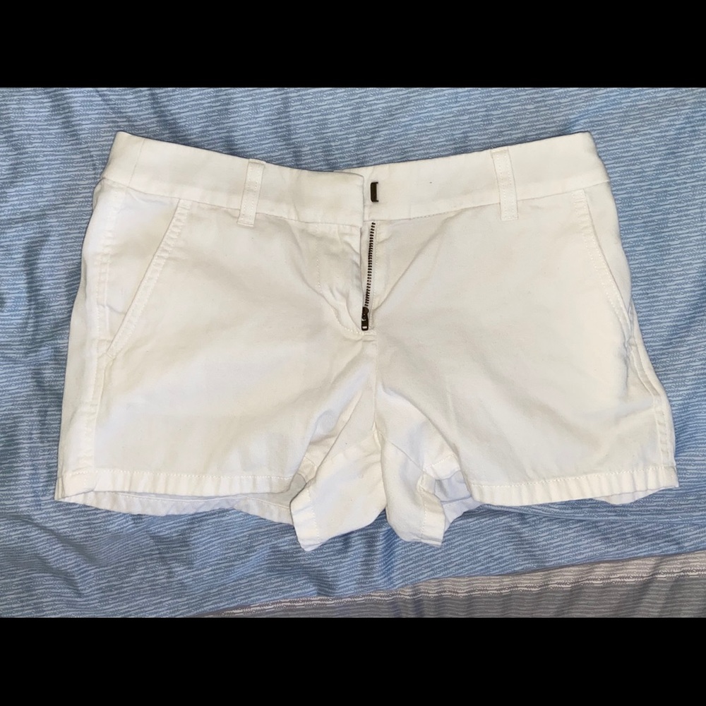 J.Crew Vintage White Shorts